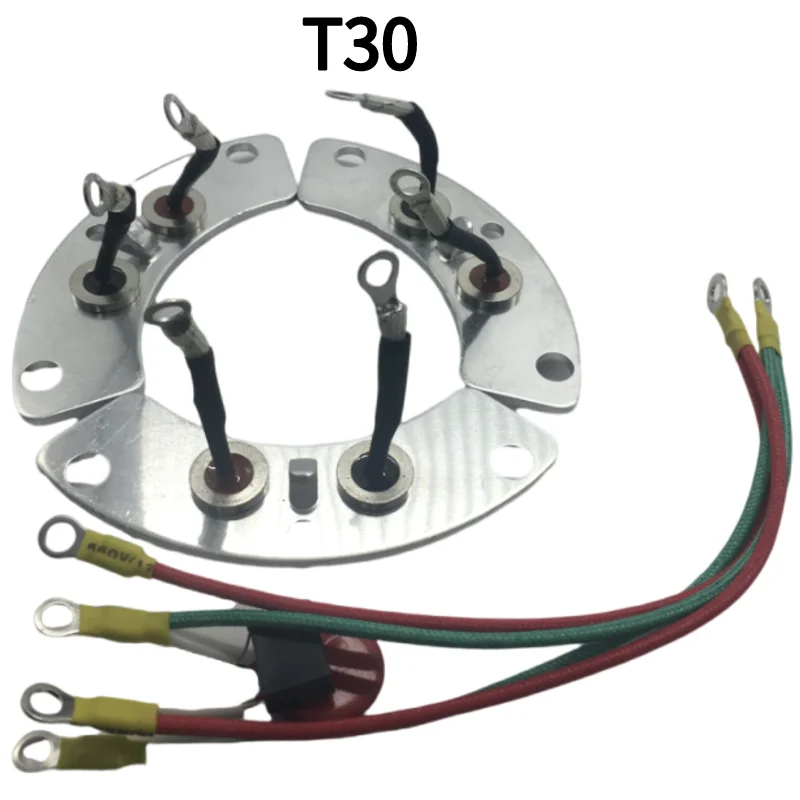 

Factory T30 Rotating Diode Bridge Kit Rectifier T30 For Alternator 3 Diode Boards Per T30 Including Rheostat