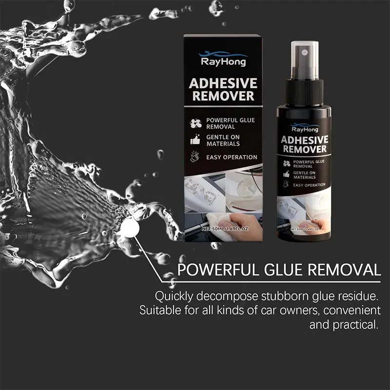 Portable Car Adhesive Cleaner Effectively Removes Sticker Residue Daily Maintenance Gentle And Does Not Damage The Paint Surface