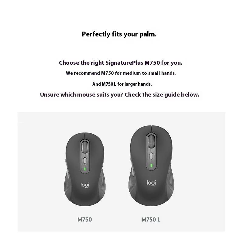 Logitech M750/G304 ratón inalámbrico Bluetooth ordenador de oficina silencioso Apple notebook interruptor perno receptor juego e-sports mouse