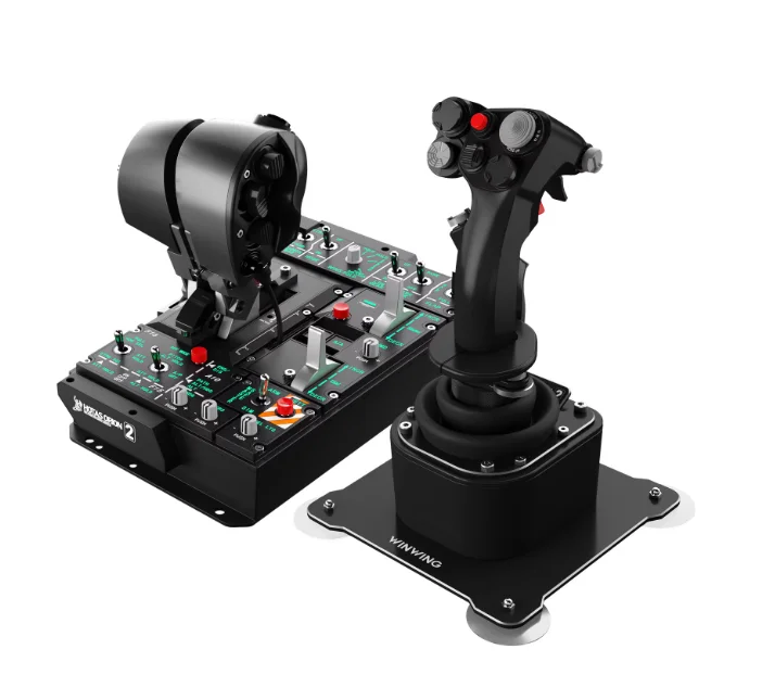Winwing Flywing F18 Orion Dual Engine Throttle All Metal Hotas Throttle Valve Simulated Flight Joystick Set DCS Il2 Combat Panel
