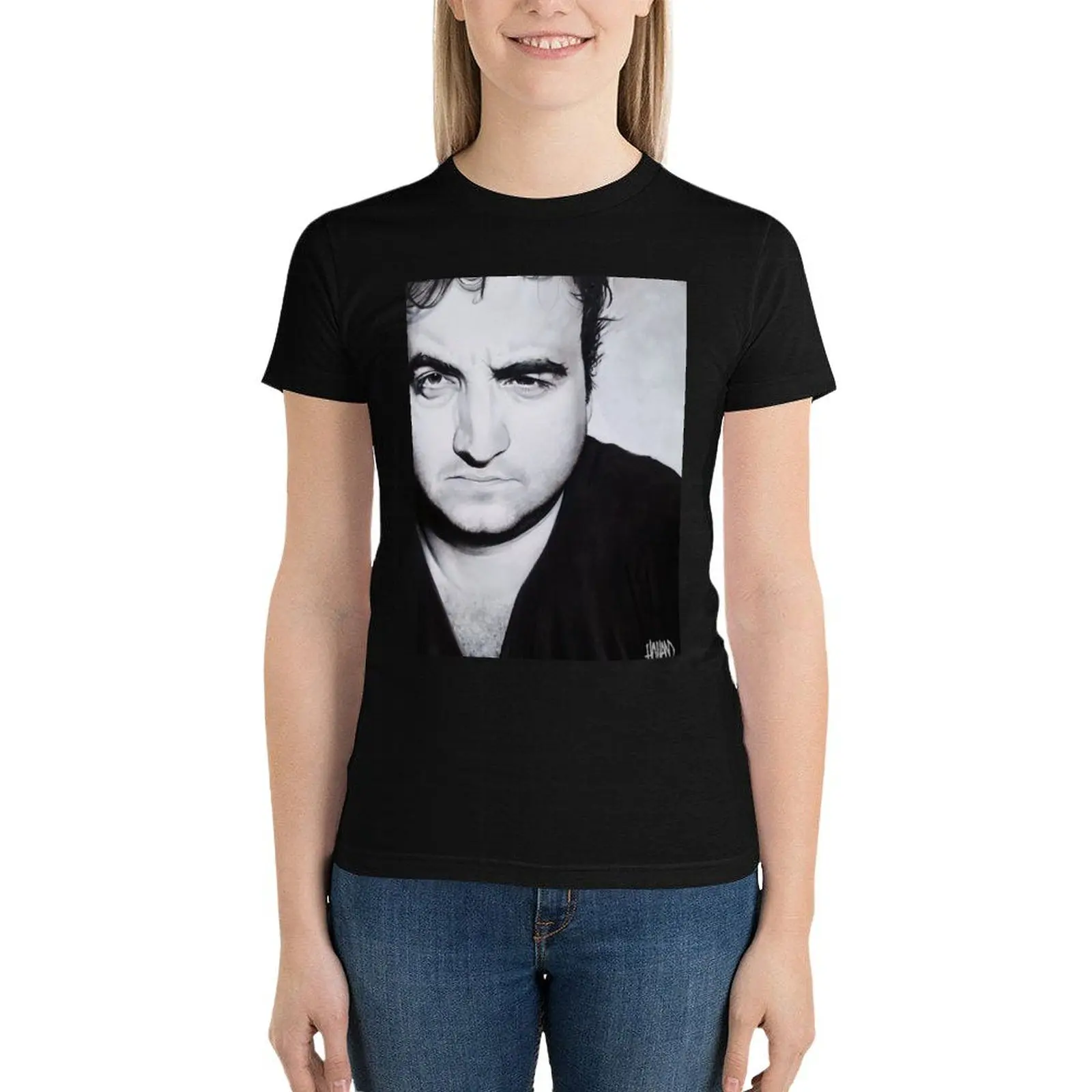 John Belushi T-Shirt summer clothes vintage clothes Aesthetic clothing T-shirt Women