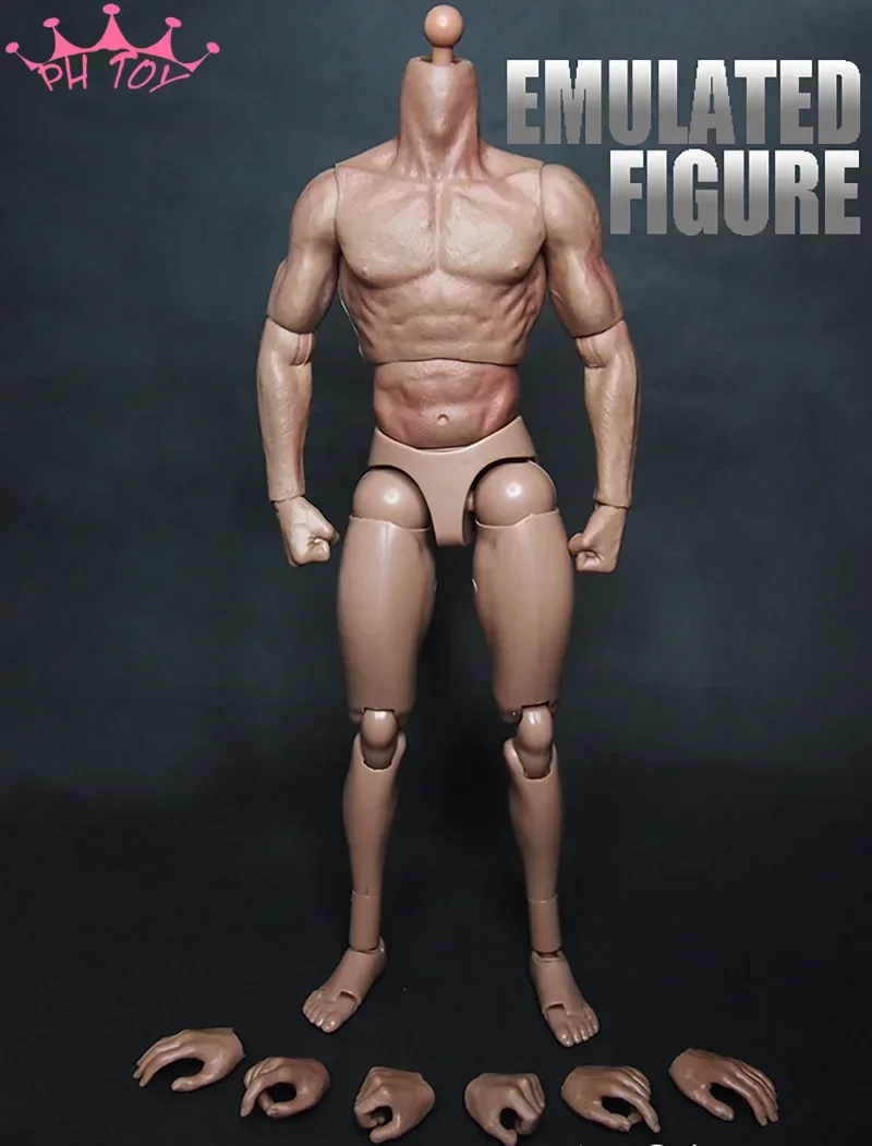 ZCtoys-Corps de bain musculaire masculin, figurines flexibles, similaires à la naissance, TTM19, figurines d'action mobiles à collectionner, 1, 6e