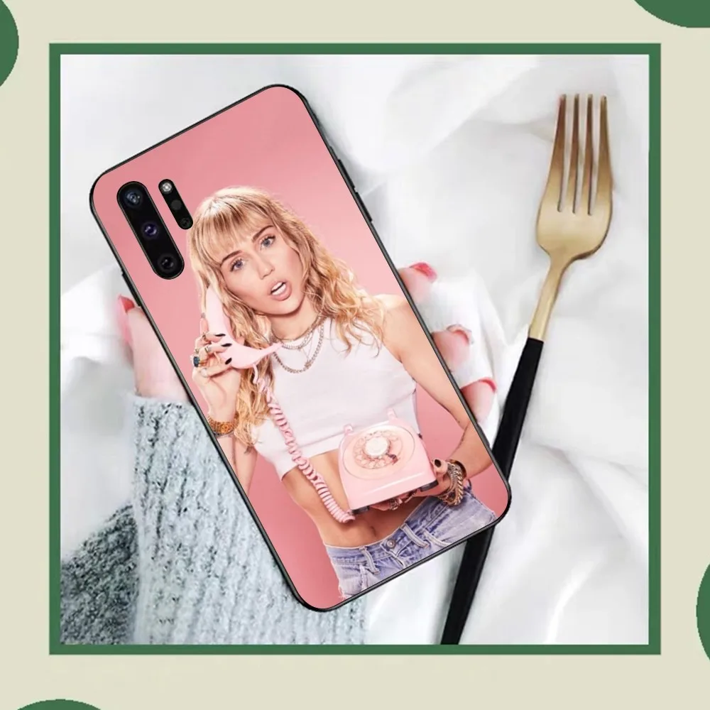 M-Miley-Cyrus Phone Case For Samsung Note 8 9 10 20 pro plus lite M 10 11 20 30 21 31 51 A 21 22 42 02 03