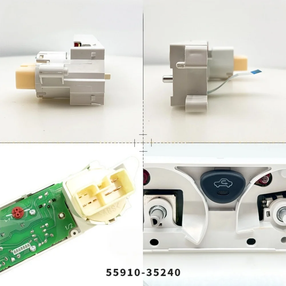 Heater Core Regulator AC Heater Control Panel Direct Compatibility Design Plug-and-Play Installation Robust ABS Construction