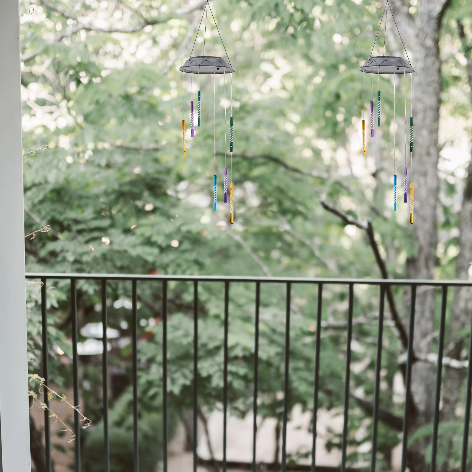 

90Pcs Wind Chime Tubes Aluminum Oxide Outdoor Garden Decor Replacement DIY Windchime Parts Kit Windchime Parts