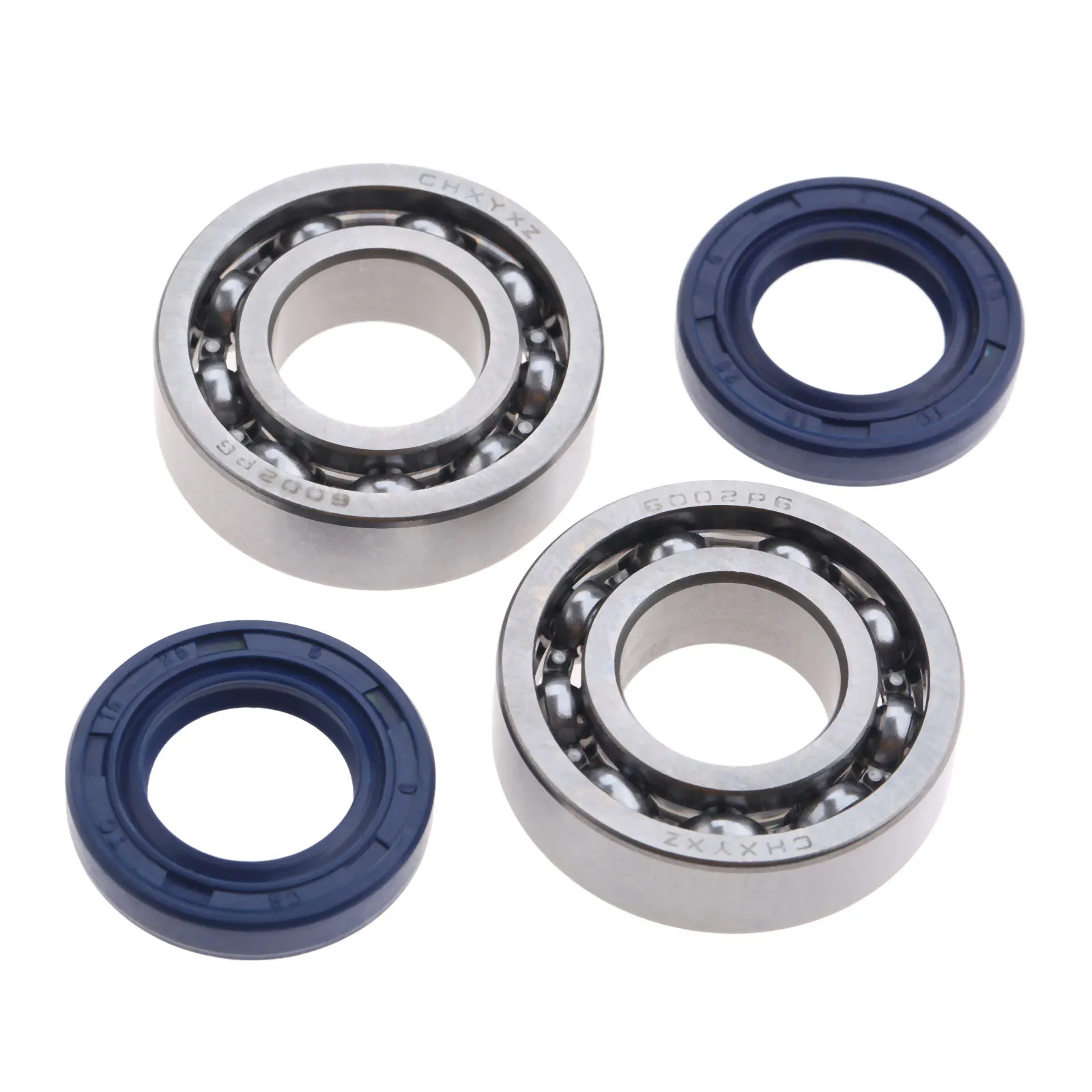 DRELD 2 Pair Crankshaft Bearing and Oil Seal Fit for STIHL 018 017 MS170 MS180 Chainsaw Garden Power Tools Sets