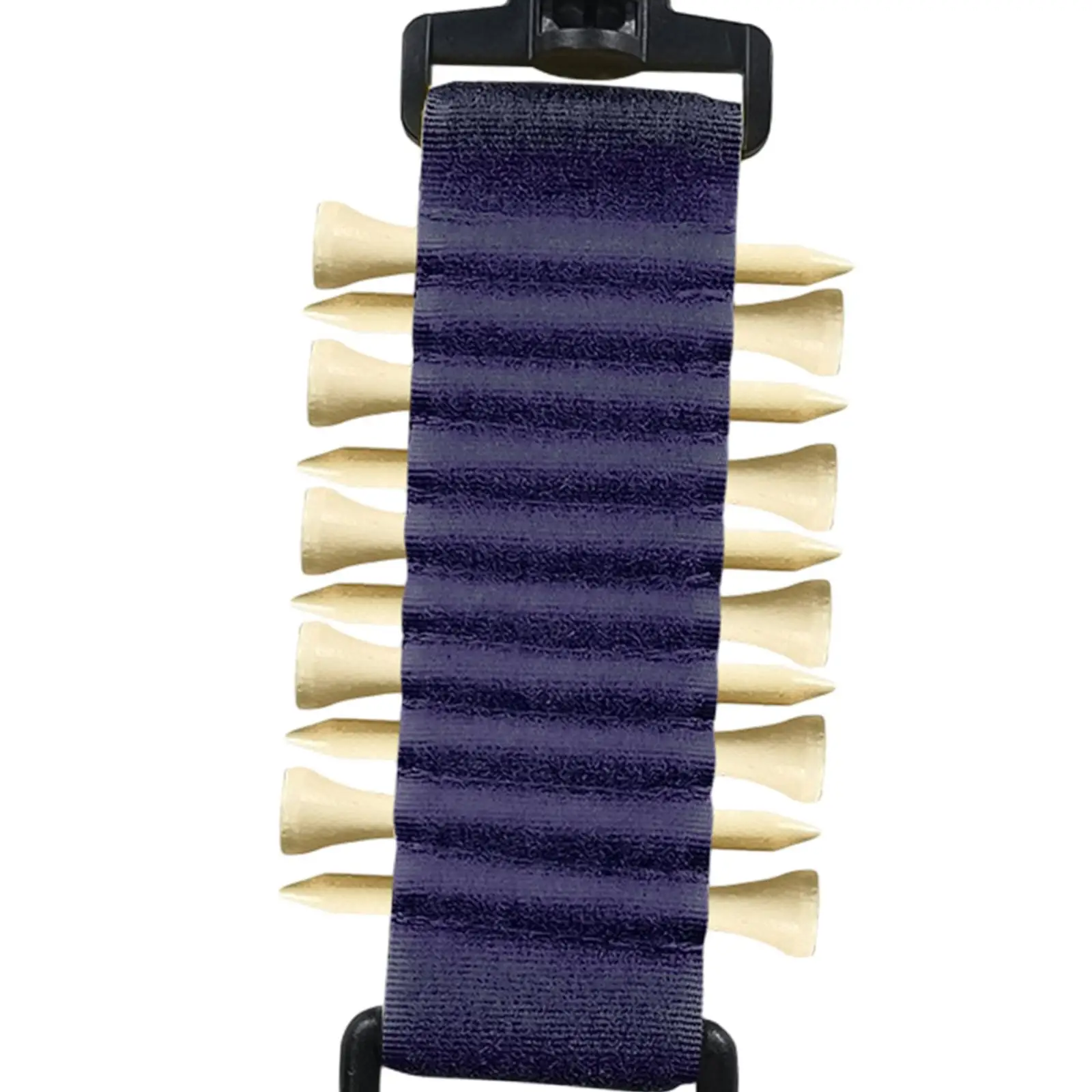 Golf Tee Holder Outdoor Sports Golf Accessories Golf Tees Storage 10 Golf Tees for Putting Green Golfer Belts Hitting Training