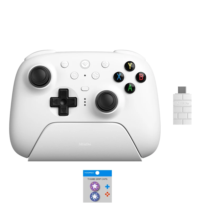 8BitDo Ultimate 2 Draadloze 2.4G Gamepad Gaming Controller met Hall Effect Joystick voor PC Windows 10/11 Android Game console