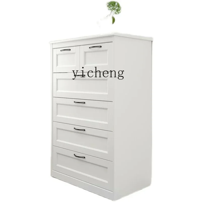 

ZC Three Four Five Chest of Six Drawers Modern Simple Locker Storage Household Drawer Chest of Drawers