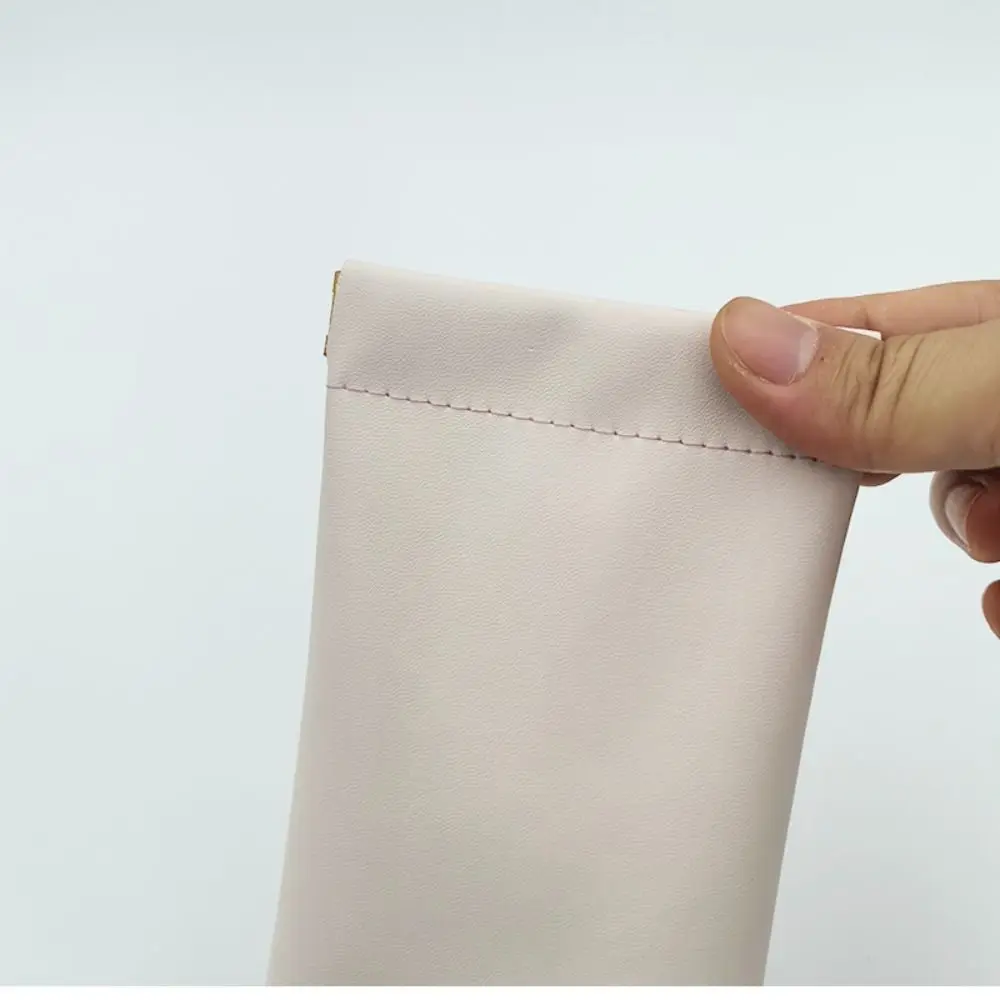 

Fashion Simple Lipstick Makeup Bag Mini PU Cosmetic Organizer Pouch Portable Travel Storage Bag for Women Girls