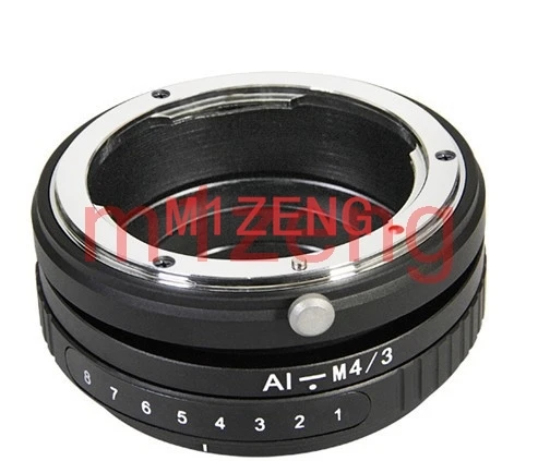 Tilt adapter ring for nikon AI Mount Lens To olympus Panasonic m4/3 G9 G85 GM1 gf8 GF9 GH5 GX9 EM1 EM5 EM10 E-P5 E-PL9 camera