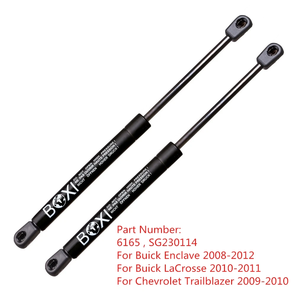 2 uds puntales de elevación de puerta trasera para Buick Enclave 2008 - 2012 Buick LaCrosse 2010 - 2011 Chevrolet Trailblazer 2009 - 2010