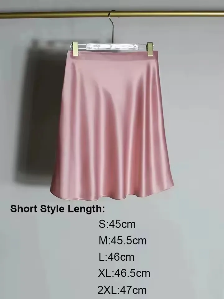 short peach pink