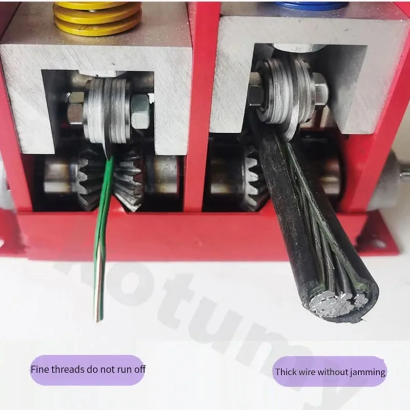 Electric Wire Stripper Peeling Machine 1.5-18mm Small Cable Wire Stripping Machine Scrap Copper Recycle Tool