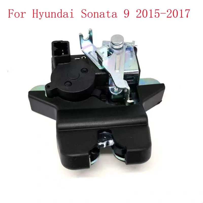 Rear Trunk Lock Latch Central Lock Actuator Tailgate Lock Fit Hyundai Sonata 9 2015-2017 Remote Luggage Back Door Lock Assembly