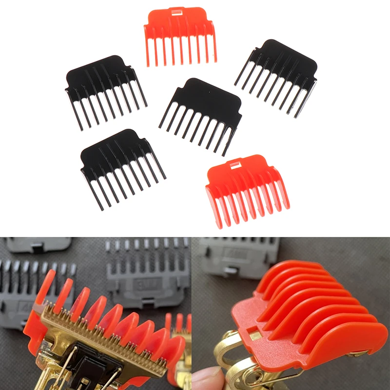 1Set For T9 Hair Clipper Guards Guide Combs Trimmer Cutting Guides Styling Tools Attachment Compatible 1.5mm 2mm 3mm 4mm 6mm 9mm