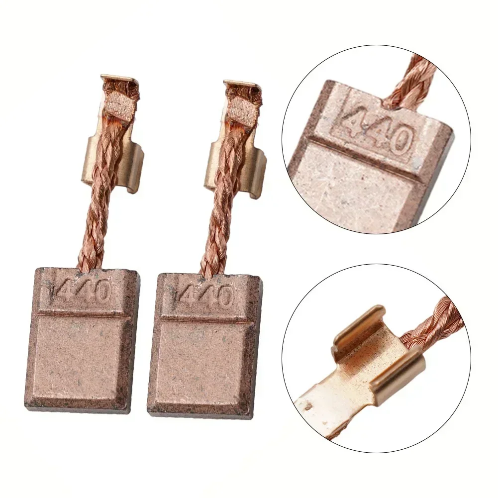 2 pezzi spazzole di carbone per CB440 CB448 CB436 194159-4 196854-2 194427-5 DDF482 accessori per elettroutensili 13X10X3 Mm