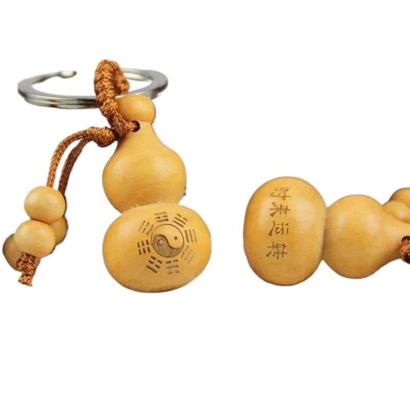 

Ping An Fulu gourd car keychain