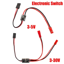 Interruptor De Controle Remoto De Alta Corrente, Interruptor Eletrônico, RC Drone, Bomba De Água, Controle De Sinal PWM, Proteção De Plantas De Modelo Aéreo, 3-30V, 2-20A