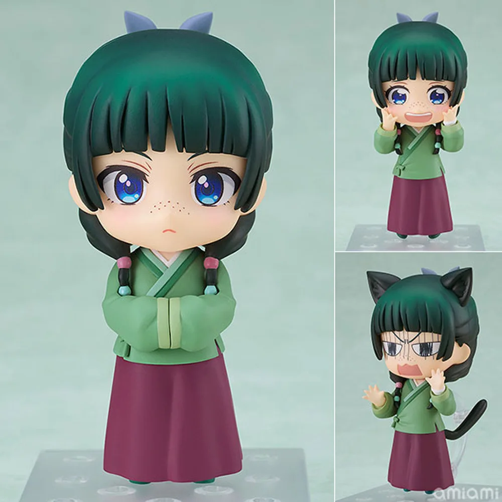 Nendoroid Anime Figur 2288 Maomao PVC Sammlerstück Die Apotheker-Tagebücher Schreibtisch-Bürodekoration für Erwachsene Sammler