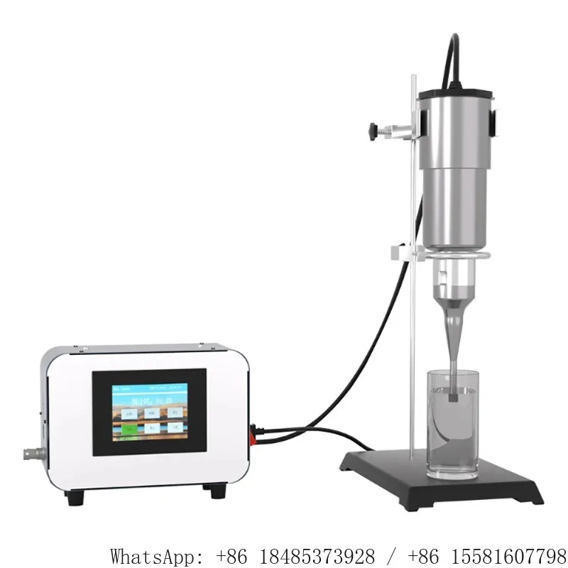 20KHZ 1000W Ultrasonic Homogenizer Emulsifier Lab Processor for Nanomaterial Oil‑Water Mixing Dispersion Extraction