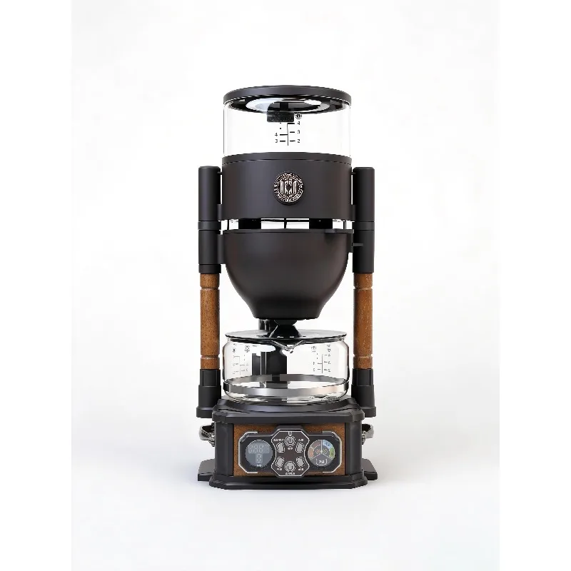 Electric Automatic Pour Over Coffee Brewer with Auto Blooming System & Multi-Level Temperature Control for Daily Coffee