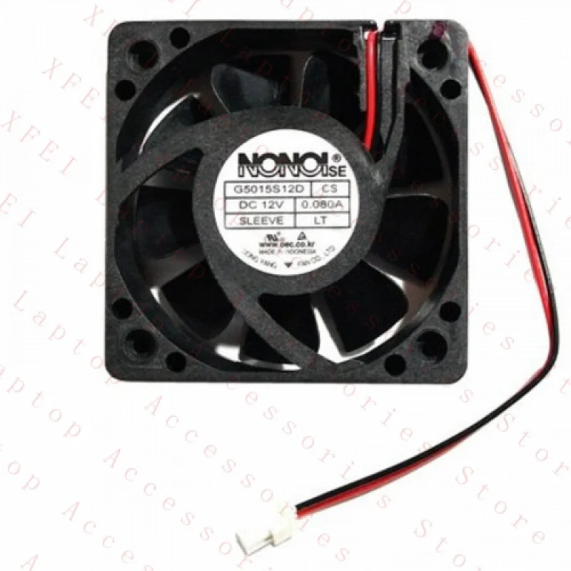 

F NEW for NONOISE Fan G5015S12D CS DC 12V 0.080A 2-Wire HT-C5500 COOLING FAN