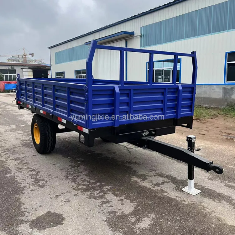 2025Rimorchio ribaltabile idraulico per trattori agricoli Rimorchio ribaltabile agricolo da 5 tonnellate in vendita