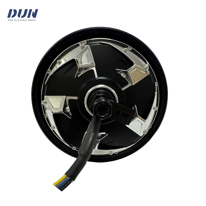 QS WP 4000W V4 10x2.15Inch 48V-96V 55H Brushless BLDC In-Wheel Hub Motor