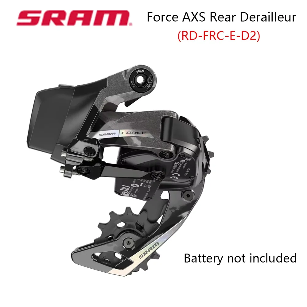SRAM Force AXS achterderailleur RD-FRC-E-D2 2x 12S Etap AXS voor racefietsen. CX. Grind. Koffieritten