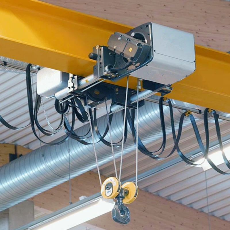 

Factory Direct European Hoist Crane Accessories Ordinary Wire Rope Hoist Available 10T Low Headroom CE Certified