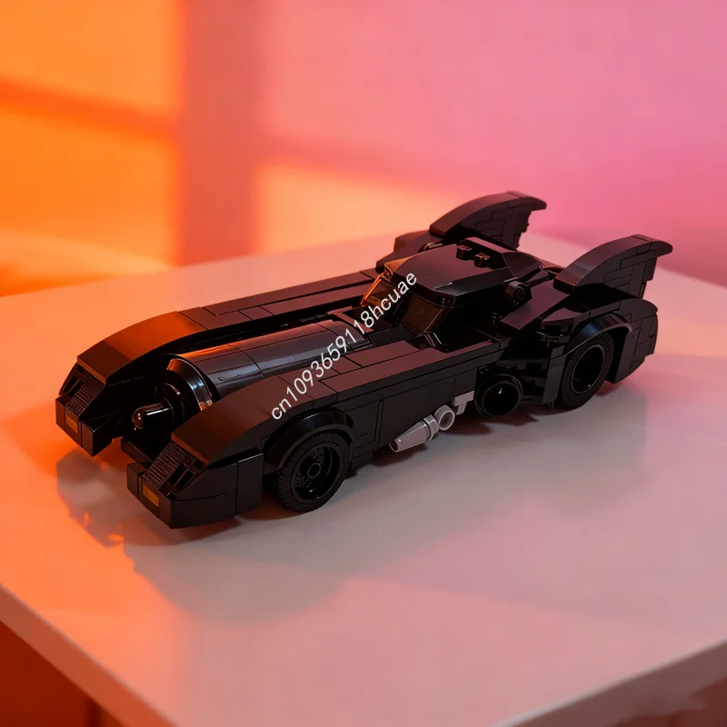 

406pcs MOC Tim Burton S Batmobile Super Model Building Toys Blocks Assemble DIY Idea Education Christmas Gift Brick Birthday