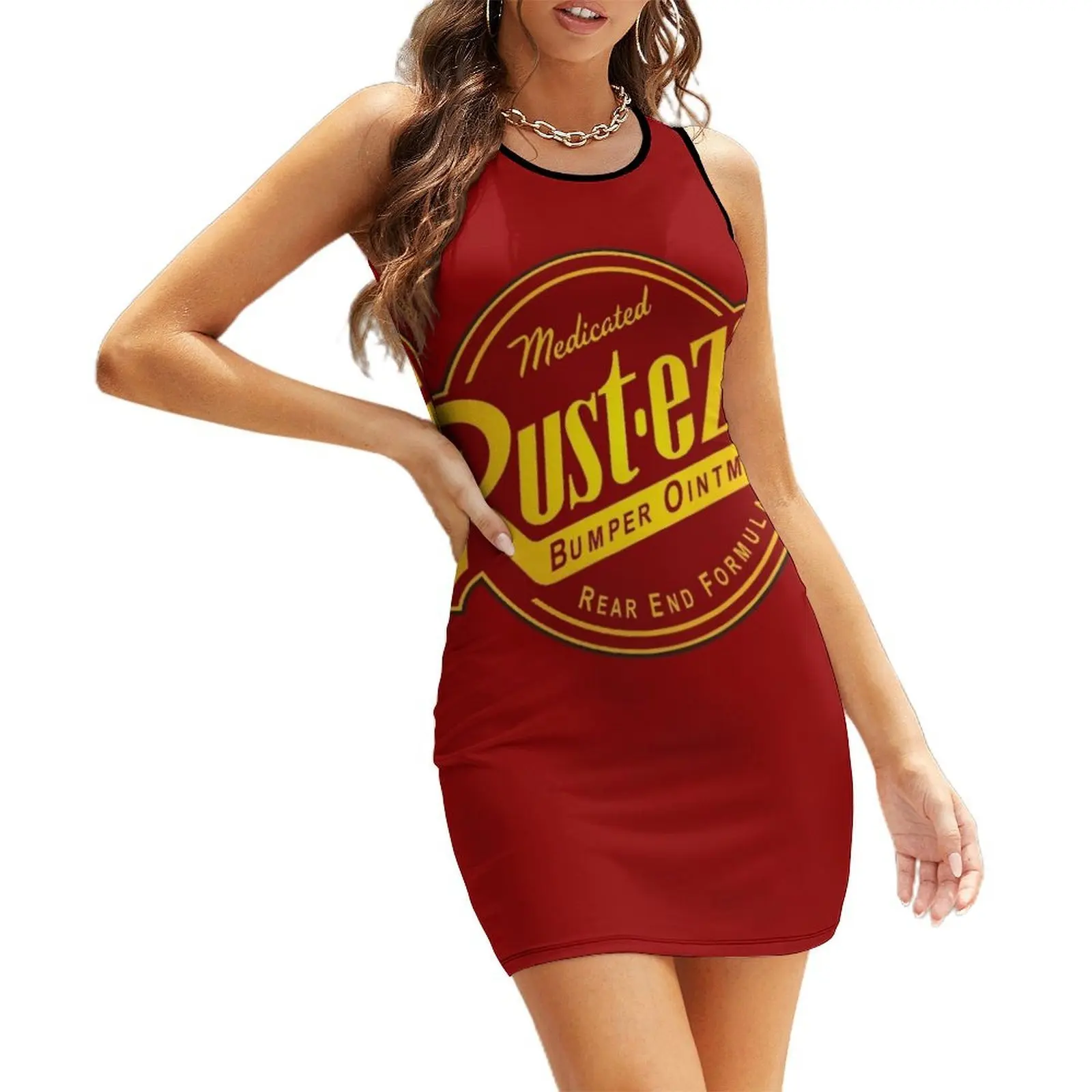 

Rust-eze Sleeveless Sundress Cocktail of dresses women party dresses summer women's dress 2025 women evening dress