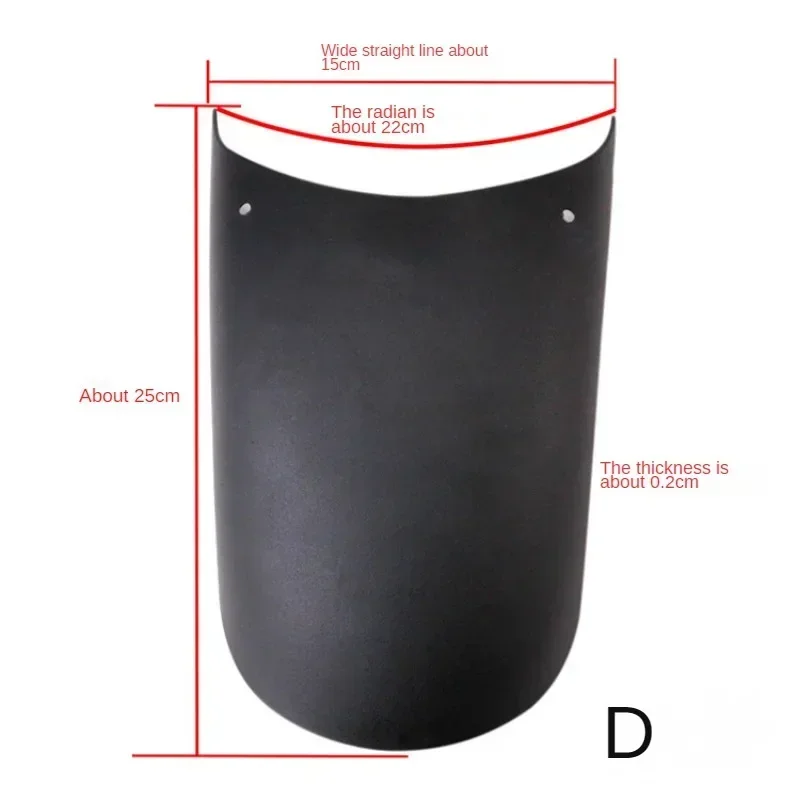 Motorcycle Lengthen Front Fender Rear AndFront Wheel Extension Fender Mudguard Splash Guard for Motorcycle Universal Accessories view 6