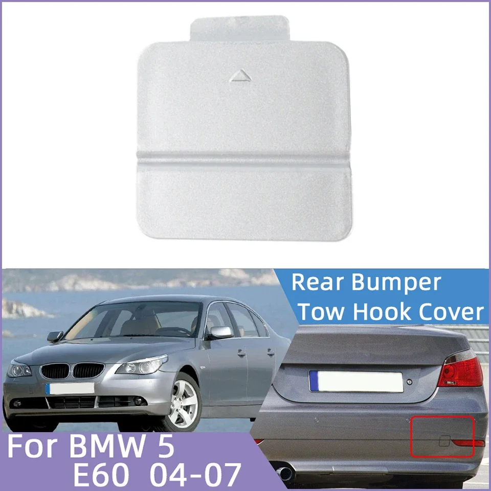 

Rear Bumper Towing Hauling Hook Eye Cover Cap For BMW 5 E60 5 Series 525i 528i 530i 535i 545i 2004 2005 2006 2007 51127119151