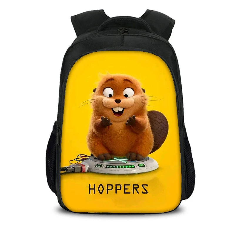 

Cartoon Movie Hoppers Kids Large Capacity Double Layered Backpack Students School Bags for Girls Boys Bookbag Travel Backpacks
