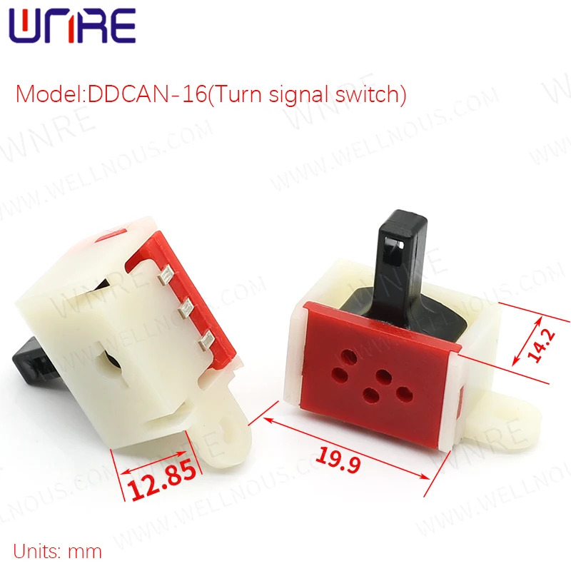 New Energy Electric Vehicles 3Gears Turn Signal Lights Headlights DDCAN-16 With Screw Holes Toggle Switches For Automotive Parts
