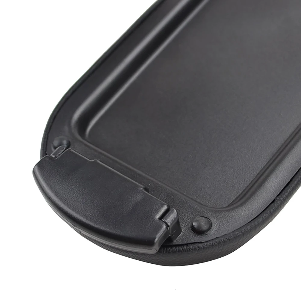 Leather Seat For Ibiza 6J 2009 2010 2011 2012 2013 2014 2015 2016 Car Center Console Armrest Cover Latch Lid Protector Cap