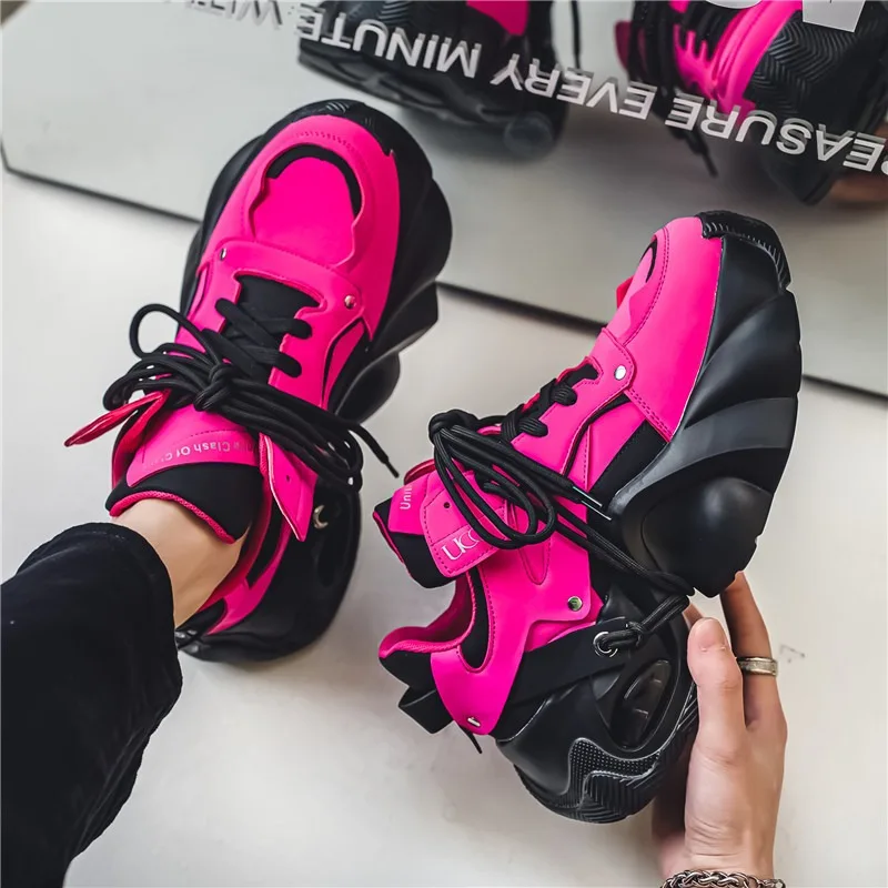 

Shoes for Men Thick Soles Increase Fashion Casual Sneaker Personality High Quality Versatile Trend Men's Shoes Zapatillas Hombre