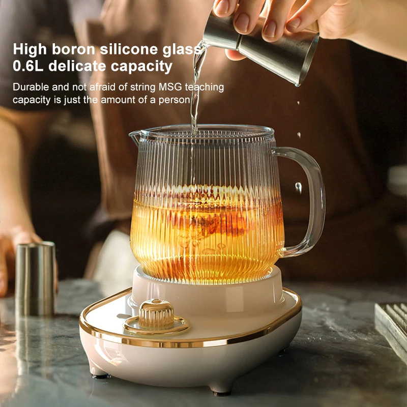 600ml Multifunctional Mini Health Pot Electric Stew Cup Tea Maker Heating Cup Fully  Bird Nest Stew Cup Home Office Gift