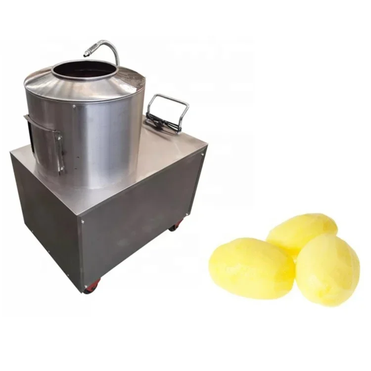 

High Performance Potato Peeler And Slicer Taro Peeler And Chipper Potato Peeling And Slicing Machine