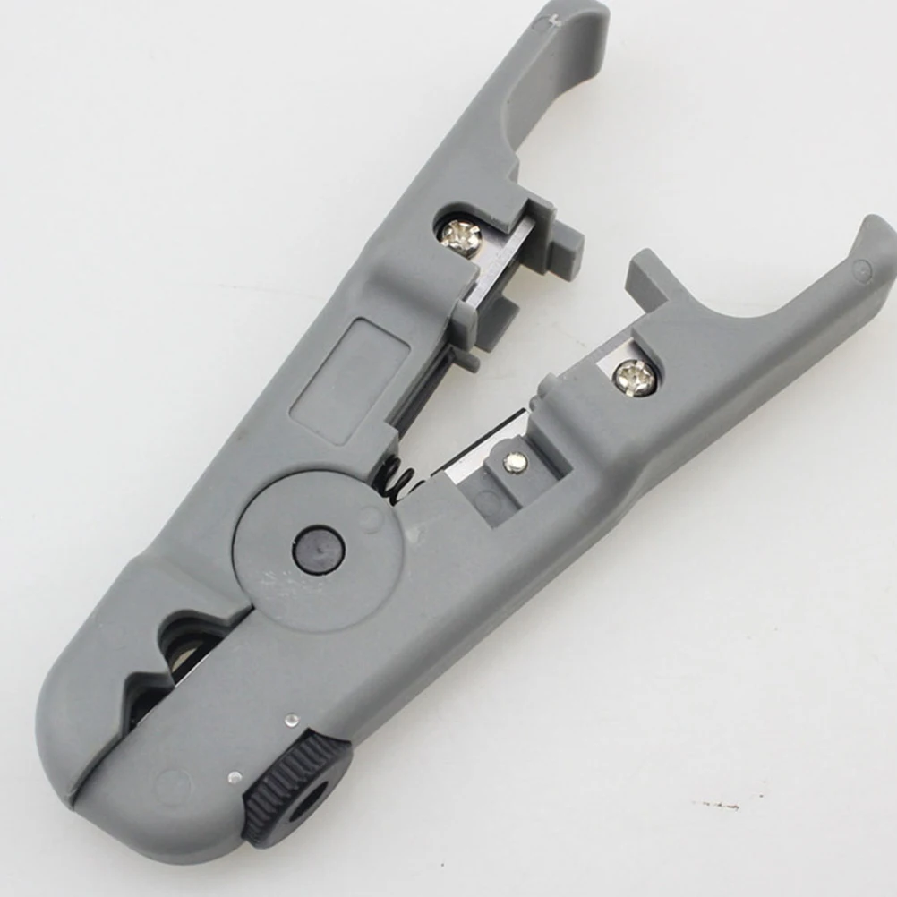 

2pcs Wire Stripper Electrician Tool Adjustable Ethernet Cable Pliers Material Versatile Use Stripping Set Network