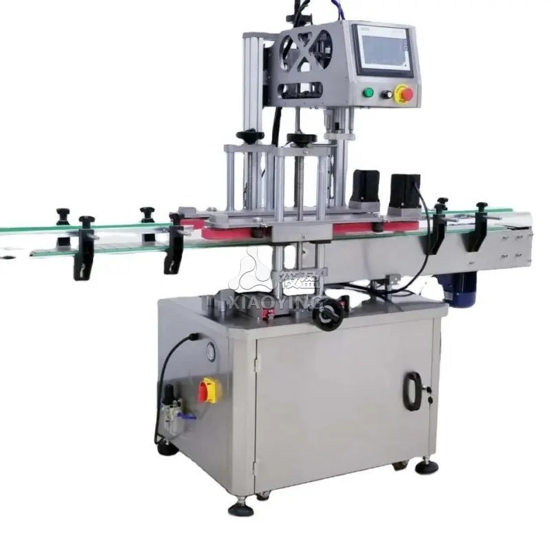 Hot Sale Pvc Electric Provided Plastic Caps Automatic Liquid Soap Shampoo Bottle Cap Machine Screwing Jar Capping Machine