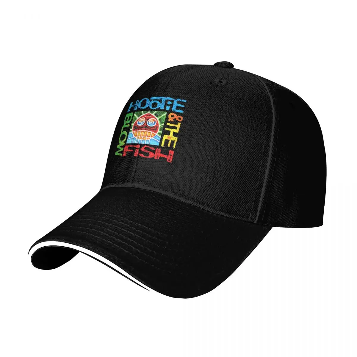 Hootie and the blowfish logo classic t shirt Baseball Cap Six Panel Structured Crown Sun Protection UPF 50+ Breathable Mesh Back