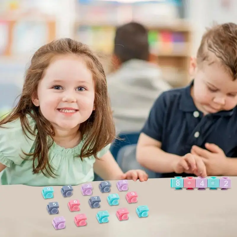 Blocchi di alfabeto per bambini blocchi di cubo con numeri o lettere gioco di spremere educativo con numeri o lettere per 6 mesi e oltre