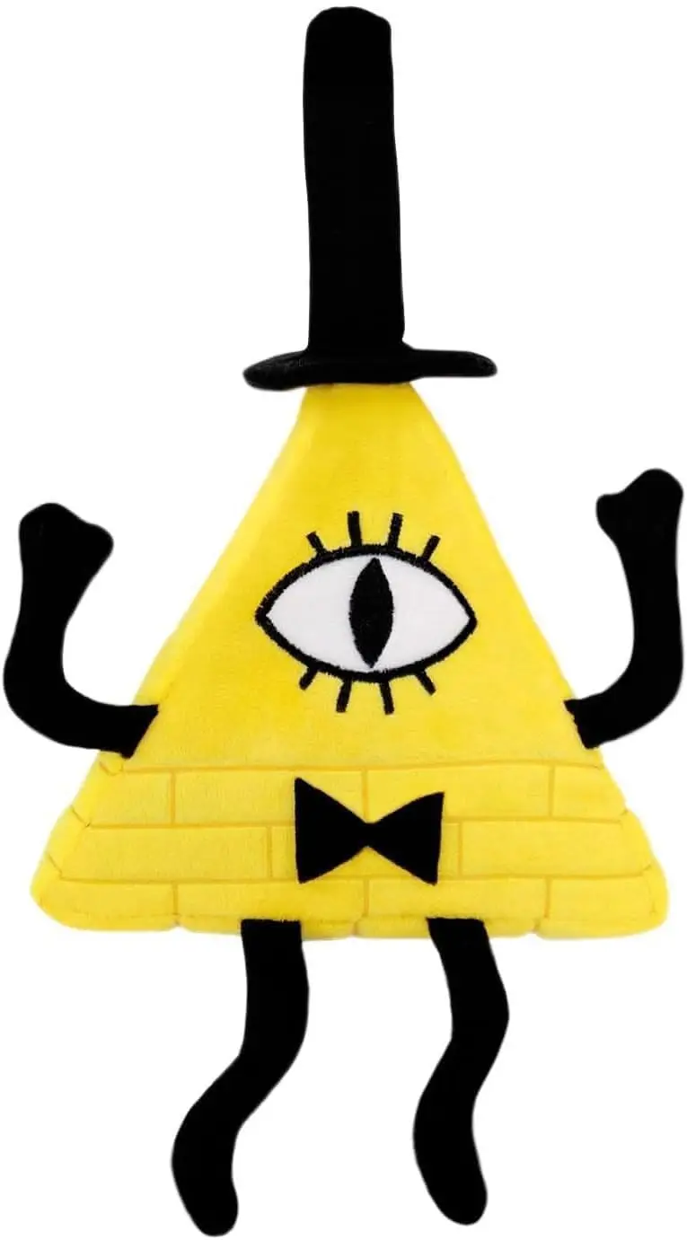 12inch Gravity Falls Bill Cipher Plush Square Plushies Toy,Cute Soft Stuffed Animal Doll Pillows Gift Merch for Weird Town Fans