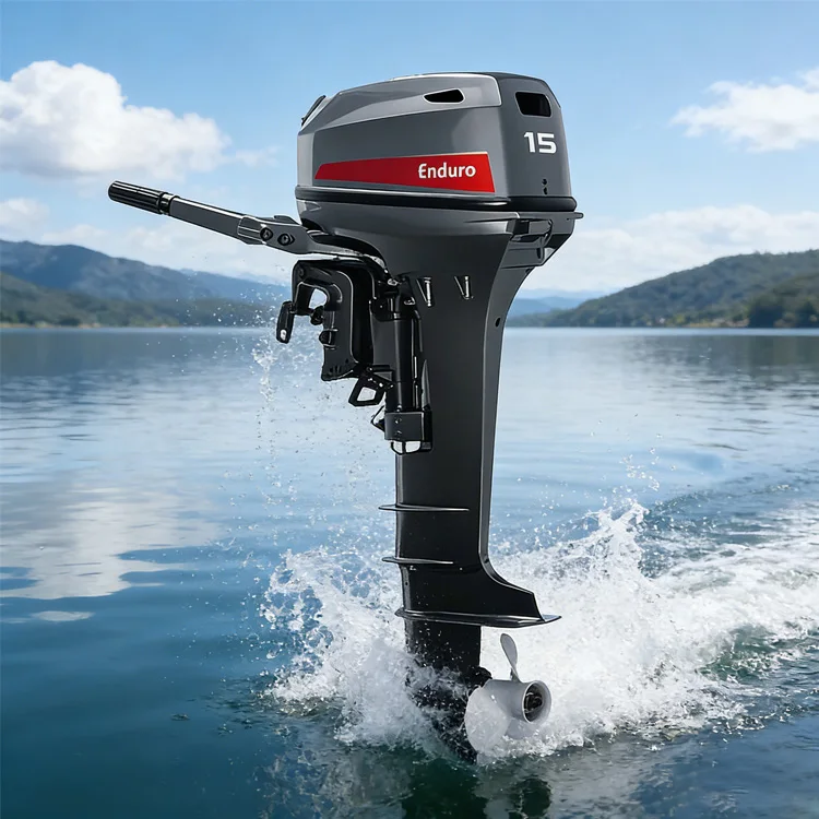 

2-stroke 15HP New fuel Outboard Engine Yamaha Boat Engine Electric Start General Purpose Model