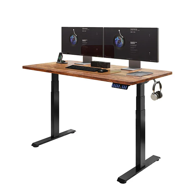 

Frame Electric Table Modern Office Popular Dual Motor Height Adjustable Standing Desk