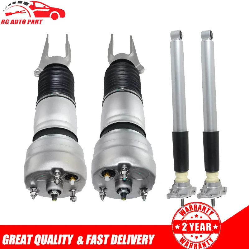 4pcs Front Rear For Porsche Panamera 970 2010-2016 Air Suspension Shock Absorber Struts 97034305115 97034305217 97033353311