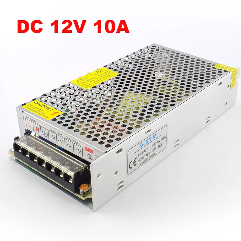 Dc 12V 5a ~ 30a Verlichting Transformator Voeding Adapter Cctv Camera Converter Voor Led Strip Licht Schakelaar Driver Oplader
